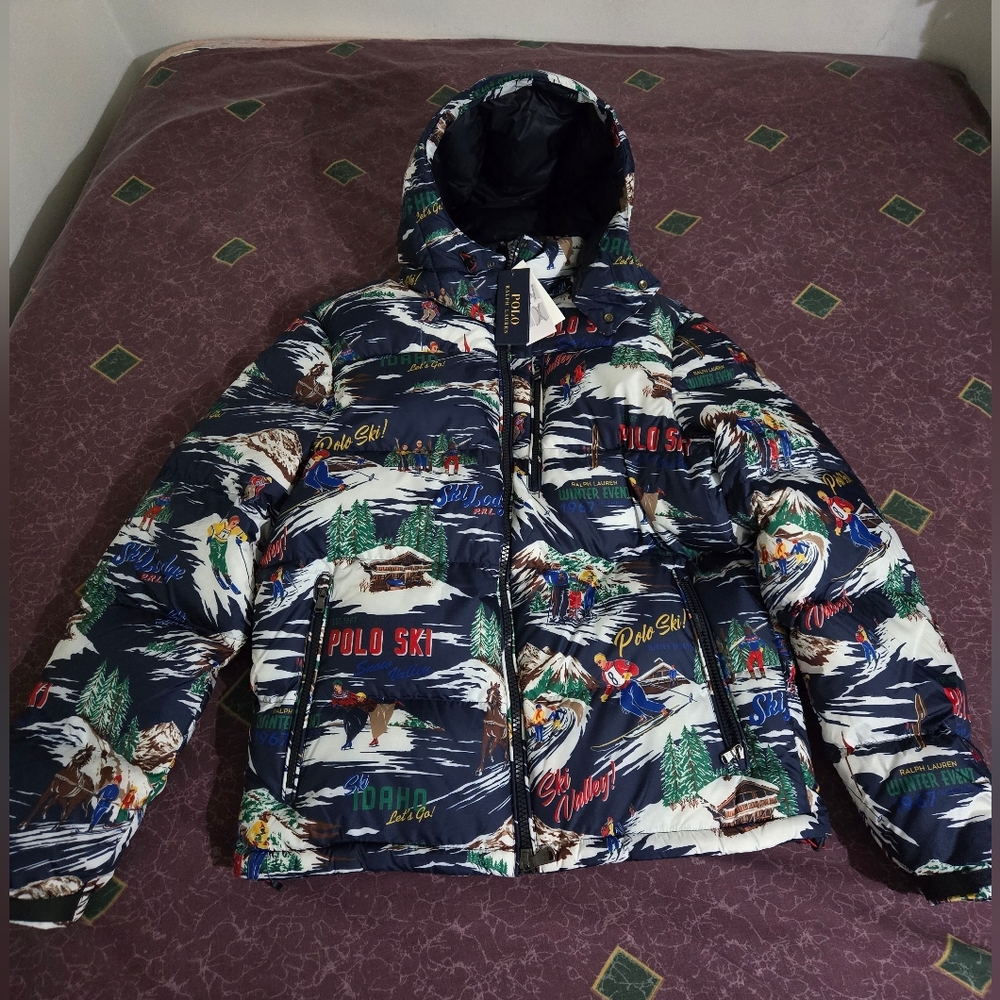 Polo Ralph Lauren Gorham Down Jacket NWT Men’s Size Medium NWT $398 Retail